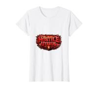 Hostile Uterus Pro Choice Derechos de Las Mujeres Feministas Diversión Enojada Camiseta gráfica económica, Mujer, Blanco, XS