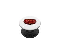 Hostile Uterus Pro Choice Derechos de Las Mujeres Feministas Diversión Enojada PopSockets PopGrip Adhesivo