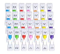 HOSTK 28 relojes de arena con temporizador de 2 minutos, juego de reloj de tiempo, cepillo de dientes para niños, juego de aula, casa, cocina, oficina, 7 colores