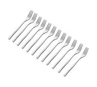 Hosybal Tenedores de cangrejo de acero inoxidable, tenedores de degustación de aperitivos, tenedores portátiles para cócteles, ensaladas, frutas, para fiestas y viajes