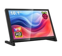 Hosyond Monitor de pantalla táctil capacitiva IPS LCD de 10.1 pulgadas, pantalla HDMI de 1280 x 800 para Raspberry Pi 5/4/3B+ Xbox PS4 Windows 7/8/10