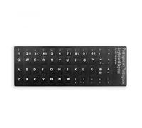 Hot 2020 pegatinas para teclado ruso, francés, inglés, árabe, español, portugués, letras y letras del alfabeto, compatible con ordenador portátil de sobremesa, portugués