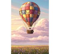 Hot Air Balloon 3000 Piece Jigsaw Puzzles for Adults, Colourful, Challenging & Brainteasing Adult Puzzles 3000 Pieces Flowers, Fun jigsaws for The Whole Family 48x32 Inch