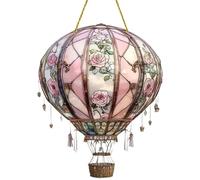 Hot Air Balloon Sun Catcher 2D Acrylic - Hanging Window Light Catcher Ornament, Colourful Decorative Panel, Transparent Art Piece, Bright Prism Effect Decor | Elegant Home Decoration For Living Room