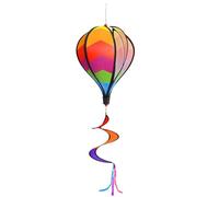 Hot Air Balloon Wind Spinners - Sequin Rotating Balloon Garden Windmill | Rainbow Balloons Pinwheel For House, Garden, Porch, Yard, Balcony Decoration And Others