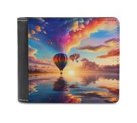 Hot Air Balloons - Cartera plegable para hombre, diseño de globos aerostáticos
