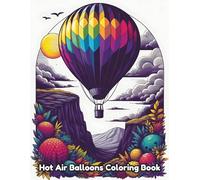 Hot Air Balloons Coloring Book