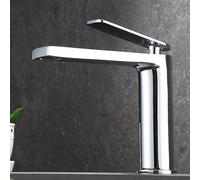 Hot and Cold Antique Copper Basin Faucet Bathroom countertop Basin Hot and Cold splashproof Faucet, Electroplating Low Model