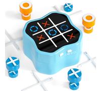 Hot Bee Tic TAC Toe Extreme, Electrónico Juego de Mesa para Adultos y Niños, Juegos de Viaje y Memoria, Regalo para Niños de 3 a 10 Años