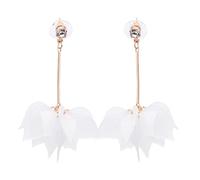 Hot Big Hanging Earing Summer Fashion Women Wedding Jewelry Colgante Flower Leaf Bridal Large Statement Pendientes Colgantes Durability