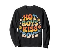 Hot Boys Kiss Boys Orgullo Queer LGBTQ - Sudadera