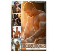 Hot Builders - Hard at Work (Wall Calendar 2027 DIN A2 portrait), CALVENDO 12 Month Wall Calendar: Muscular builders showcase their strength and ... and sensuality for fans of fit male physiques