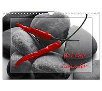 Hot Chili Calendar Great Britain Edition (Wall Calendar 2026 DIN A4 landscape), CALVENDO 12 Month Wall Calendar: Red chillies are always an eye-catcher, a wonderful food calendar