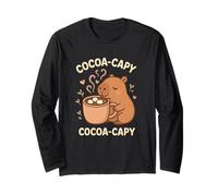 Hot Chocolate Capybara Cozy Cottagecore Kawaii Manga Larga