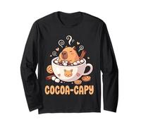 Hot Chocolate Capybara Cozy Winter Kawaii Art Manga Larga