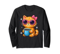 Hot Chocolate Cat Kawaii Chibi Cocoa Kitty Manga Larga