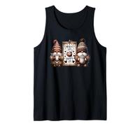 Hot Chocolate Christmas GNOME Graphic For Women Cute Xmas Camiseta sin Mangas