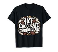 Hot Chocolate Connoisseur Bebidas Amantes del Cacao |- Camiseta