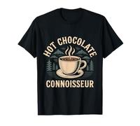 Hot Chocolate Connoisseur Bebidas Amantes del Cacao |- Camiseta