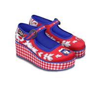 Hot Chocolate Design Chocolaticas Cowgirl Plataforma Mary Jane para Mujeres Multicolor HCD 36