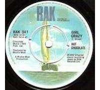 Hot Chocolate Girl Crazy 7" Rak RAK341 EX/EX 1982 picture sleeve