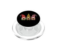 Hot Cocoa Gnomes Drink Hot Chocolate Ver películas de Navidad PopSockets PopGrip para MagSafe