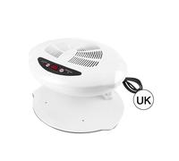 Hot & Cold Air Nail Dryer Warm Cool Nail Polis Drying Fan Manicure Tool White UK Plug 220v