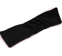 Hot & Cold Buddy:) Gargantilla Microondas - Semillas de Lino y Semillas de Uva - 52 X 12 cm (negro)