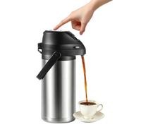 Hot Cold Tumbler, 1900 ml Push Button Thermal Flask, 12,99 x 4,92 pulgadas Leakproof Cup with Handle, Beverage Kit for Coffee, Travel Essentials, Entryway Gift Set for Tea Water Home School Office