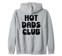 Hot Dad Club Cool Dads I Love Hot Daddy Wife Husband Fathers Sudadera con Capucha