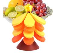 Hot Dishes Trivets - Foldable Christmas Tree Kitchen Trivet for Heat Protection, Space-Saving Design with Non-Slip Function, Compact Pads Holder for Countertop Oven Pot Bowl Microwave, Silicone