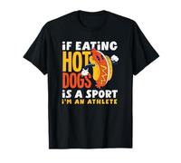 Hot Dog Lover Comer Hot Dogs Es Un Deporte Camiseta