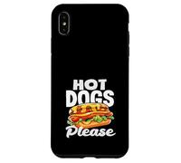 Hot Dog Lover Hot Dogs Please, diseño divertido Carcasa para iPhone XS Max