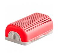 Hot Dog Microwave, Portable Bun Warmer, Non Stick Layer with Strong Grip, Food Grade Steamer with Clear Design, 7.48x4.72x2.56 inch Kitchen Accessory, Breakfast Tool for Sausages Brats Bread Rolls