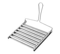 Hot Dog Roller, Sausage Grill Rack Foldable Bbq Basket with Heat