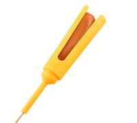 Hot Dog Sticks, Bbq Skewers, Sausage Holders, 19 x 4 cm Heat-Resistant Grip, Easy-Turn Design, Set of 6, Camping Picnic Grilling Convenience Without Compromising