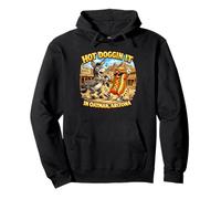 Hot Doggin It Oatman Arizona Divertido Sudadera con Capucha