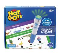 Learning Resources Hot Dots (Set 1) - Aprende Lectura y matemáticas - Educación Infantil, 2 Libros de Actividades, 100 páginas, más de 5 años,(ESP2445-UK)