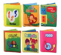 Hot Experiments Science Kits,STEM Activities Educational Toys Enlightenment Early Education Cloth Book Washed Without Fading, Cloth Book, Puzzle Boo