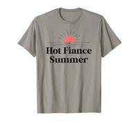 Hot Fiance Summer Engaged Girl Fiancee Bride Bachelorette Camiseta