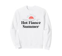 Hot Fiance Summer Engaged Girl Fiancee Bride Bachelorette Sudadera