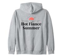 Hot Fiance Summer Engaged Girl Fiancee Bride Bachelorette Sudadera con Capucha