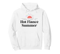 Hot Fiance Summer Engaged Girl Fiancee Bride Bachelorette Sudadera con Capucha