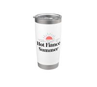 Hot Fiance Summer Engaged Girl Fiancee Bride Bachelorette Vaso térmico de acero inoxidable de doble pared