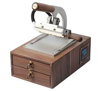 Hot Foil Stamping Machine With Molds Wooden, Logo Embossing Brass Alphabets Letters Label Bronzing Machine Leather Wood Stamp Embosser Tool Set, LJJY-KK