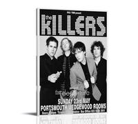 Hot Fuss-the KillersOil Painting - Lienzo impermeable y resistente a las manchas, adecuado para cualquier estilo decorativo de dormitorio, sala de estar, oficina, estilo marco, 30 x 45 cm