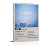 Hot Fuss The KillersPhoto Póster de paisaje para decoración del hogar y la oficina, póster decorativo de papel para pared, decoración familiar moderna, baño, estilo marco, 40 x 60 cm