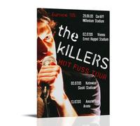 Hot Fuss-the KillersPósteres para dormitorio, póster estético, pintura decorativa, lienzo, arte de pared, sala de estar, dormitorio, pintura de pared, estilo marco, 60 x 90 cm