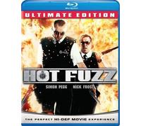 Hot Fuzz (Blu-ray) Simon Pegg Nick Frost Jim Broadbent (Importación USA)