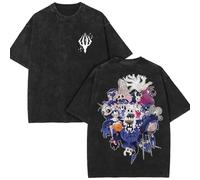 Hot Game Hollow Knight Silksong Merch Vintage Wash T-Shirt Hornet Shirt Never Lose Hope Shirt Fan Ropa Casual para Jugadores, Estilo 2, M